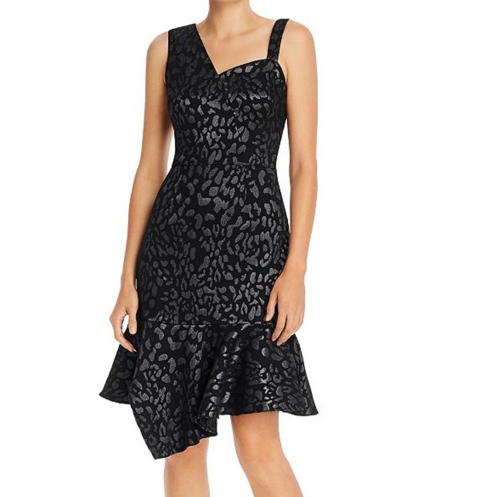 NEW Bloomingdale's Shimmer Leopard dress, 6